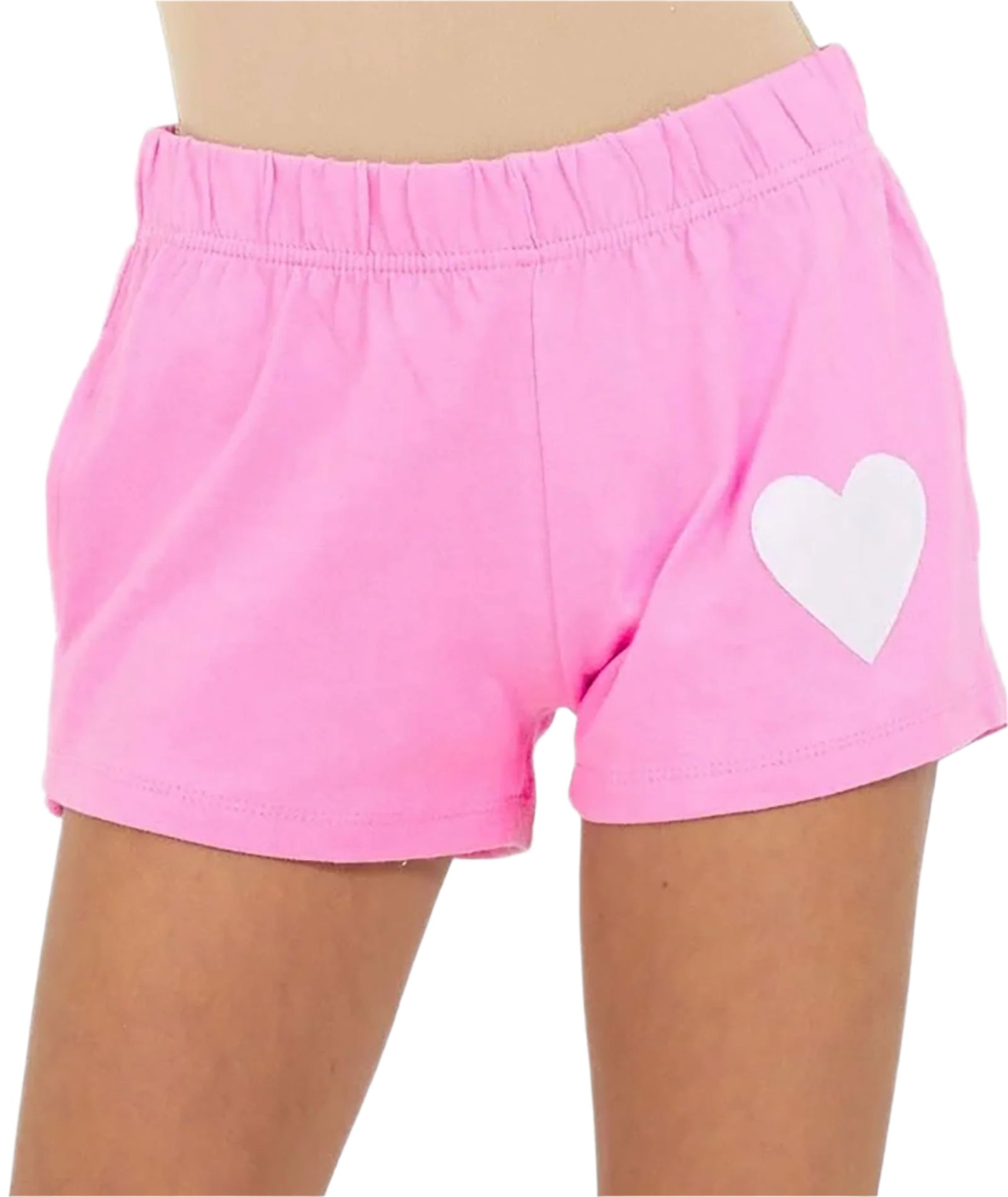 Lou Patch Heart Shorts for Girls - Cute Embroidered Denim Shorts for Summer, Playdates & Casual Outfits