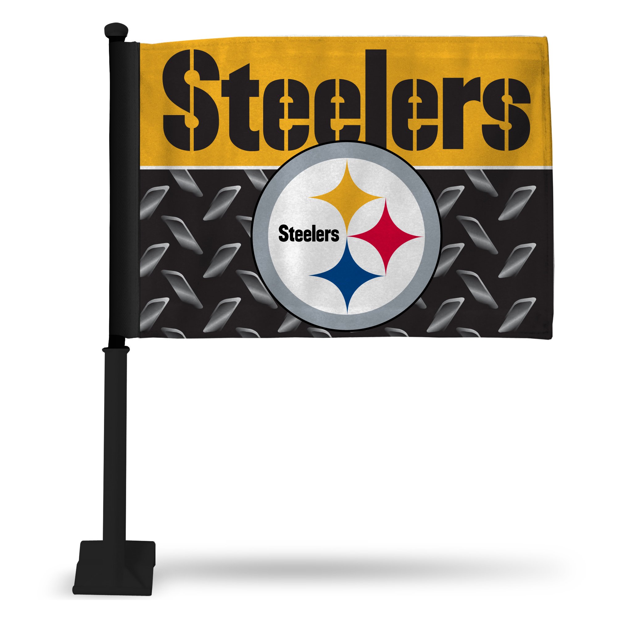 NFL Car Flag - Double Sided Team Logo Car Accessory for Game Day & Tailgating | Rico Industries
