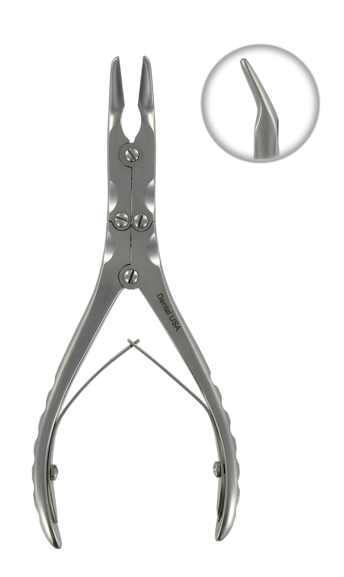 4406 Bone Rongeurs Ruskin Mini Beyer Double Action Surgical Instrument - 15.5CM Precision Bone Cutting Forceps for Veterinary and Orthopedic Procedures