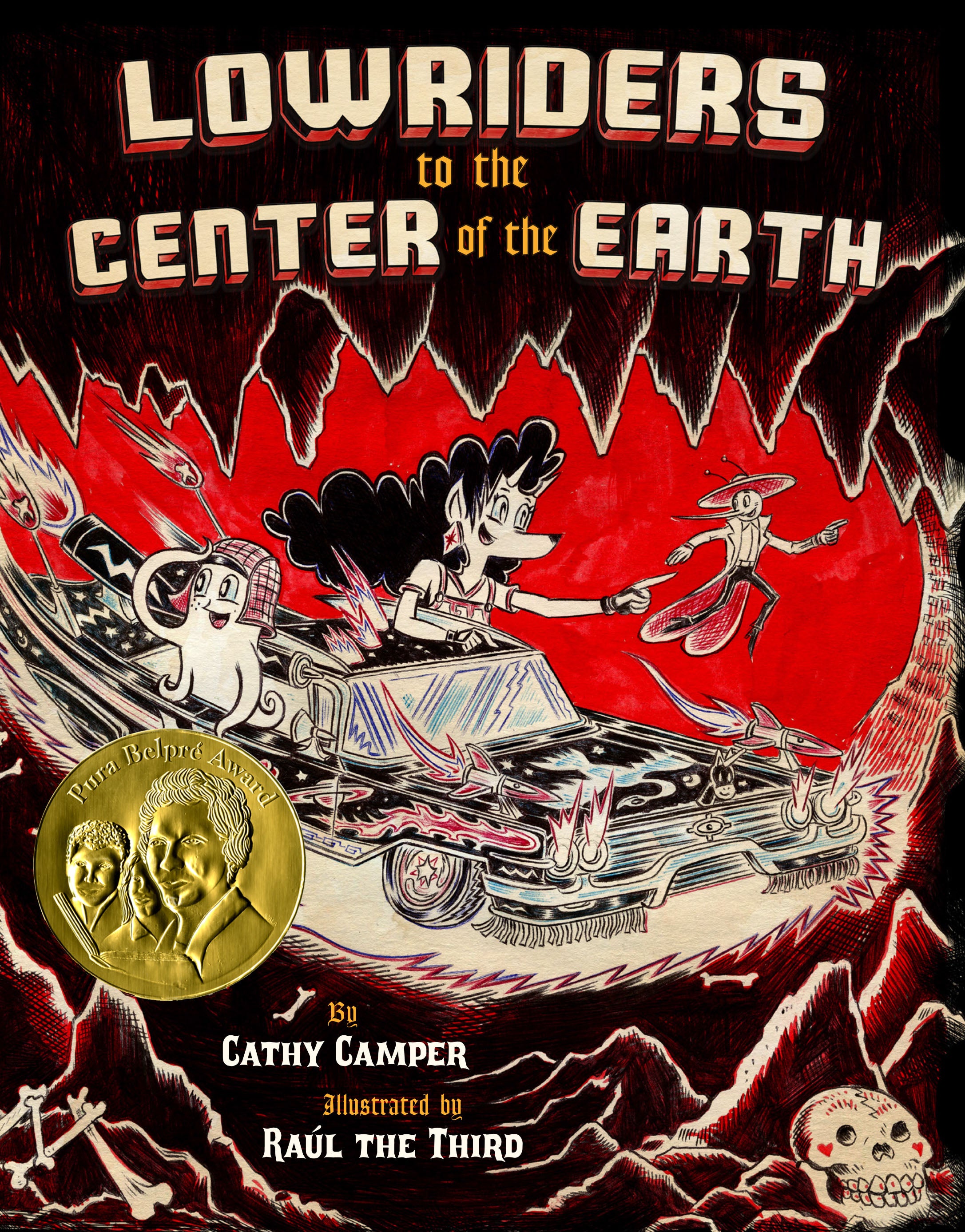 Lowriders to the Center of the Earth - Custom Car Accessories for Lowrider Enthusiasts | Perfect for Car Shows & Underground Car Culture Events