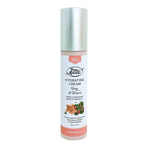Pure Anada Daily Moisturizing Cream with Berry Bouquet - 100% Natural Face Moisturizer for Dry & Sensitive Skin - Day & Night Hydration for Women & Men - Perfect for Daily Skincare Routine & Travel