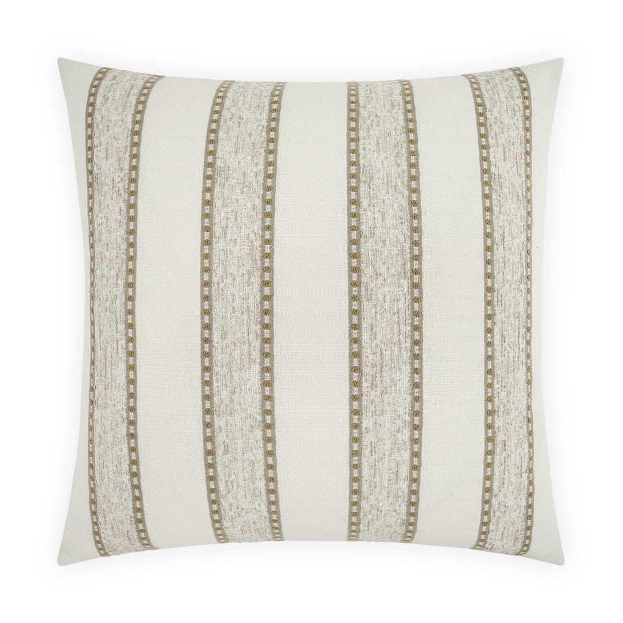 D.V. Kap 22 x 22 Inch Outdoor Throw Pillow - Waterproof & UV Resistant - Gilner Birch Pattern - Perfect for Patio, Deck, Poolside & Garden Furniture Decor