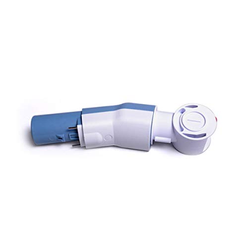 Electrolux Vacuum Cleaner Replacement Elbow Part #26-6215-09 - Blue & White Accessory for Easy Home Cleaning & Maintenance