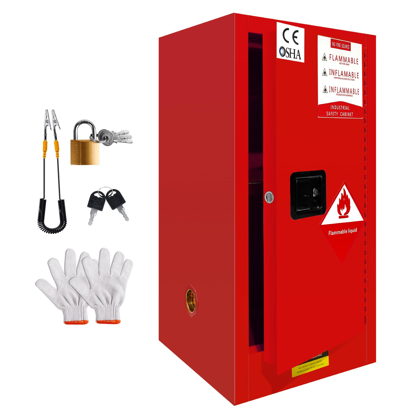 22 Gallon Flammable Safety Storage Cabinet - 35