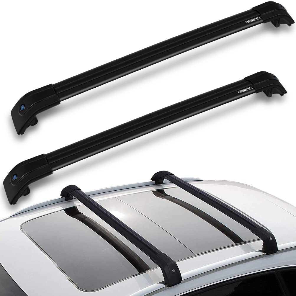 ECCPP Universal Roof Rack Cross Bars for Kia Sorento 2014-2019 | Heavy Duty 150LB Capacity Cargo Carrier | Perfect for Kayak, Canoe, Ski, Snowboard & Luggage | Waterproof & Durable Rooftop Rack System for Road Trips & Outdoor Adventures