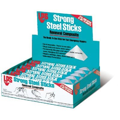 Premium Steel Stick Renewal Composite - 4 oz High Strength Metal Repair Putty (3 Boxes per Case, Set of 12) | Ideal for Automotive Repairs, Plumbing Fixes & Household Maintenance