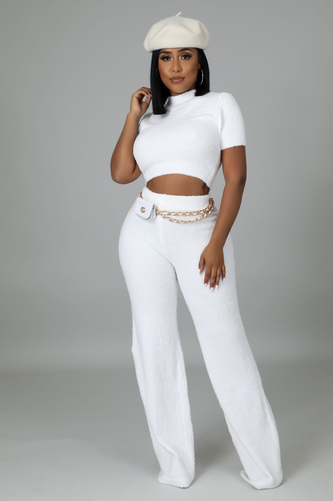 Kiara Comfy Pant Set - Soft & Stretchy Lounge Pants for Women | Perfect for Yoga, Sleepwear & Home Relaxation