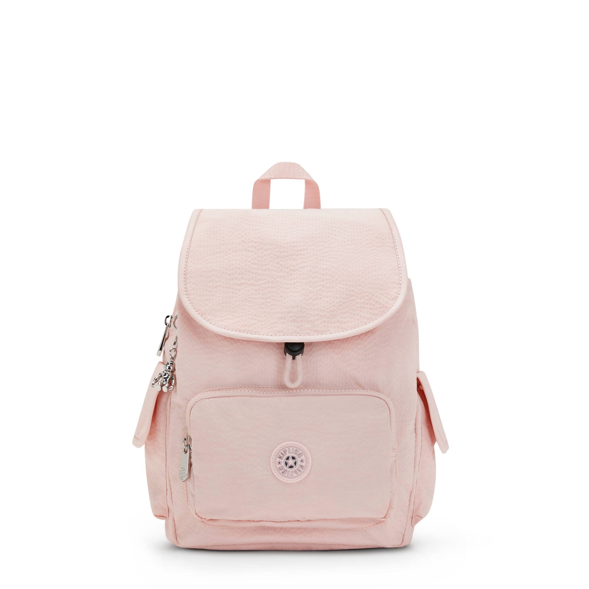 Kipling City Pack Small Backpack for Women - Lightweight Travel Daypack, Spring Rose Embroidery Design | Perfect for Work, School, College & Daily Commute