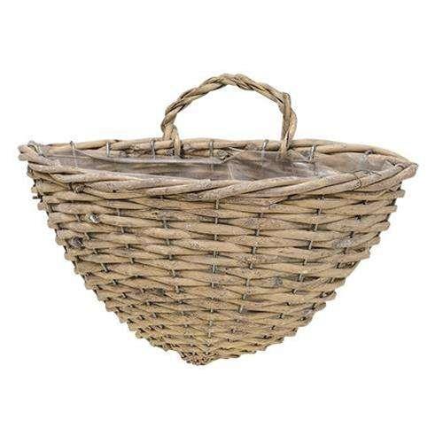 2-Pack Nested Oval Baskets for Home Storage - Woven Rattan Organizer Bins for Kitchen, Bathroom, Bedroom & Office Decor