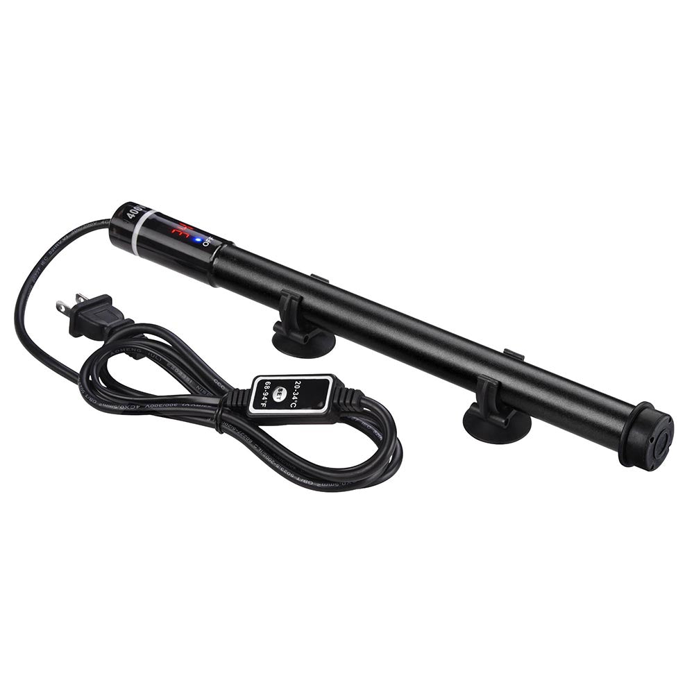 AquaBasik Titanium Aquarium Heater 400W - Submersible Fish Tank Heater for Saltwater & Freshwater Tanks | Perfect for Tropical Fish, Reef Tanks & Aquatic Pets