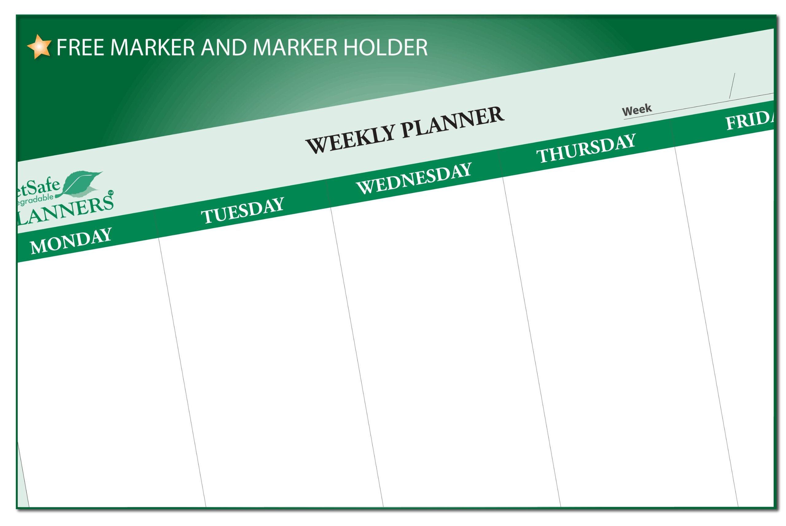 Sticky-Note Priority Task Planner 24x38 Inches - Large Wall Calendar for Office, Home & School Organization - Perfect for Daily Schedules, To-Do Lists & Project Management