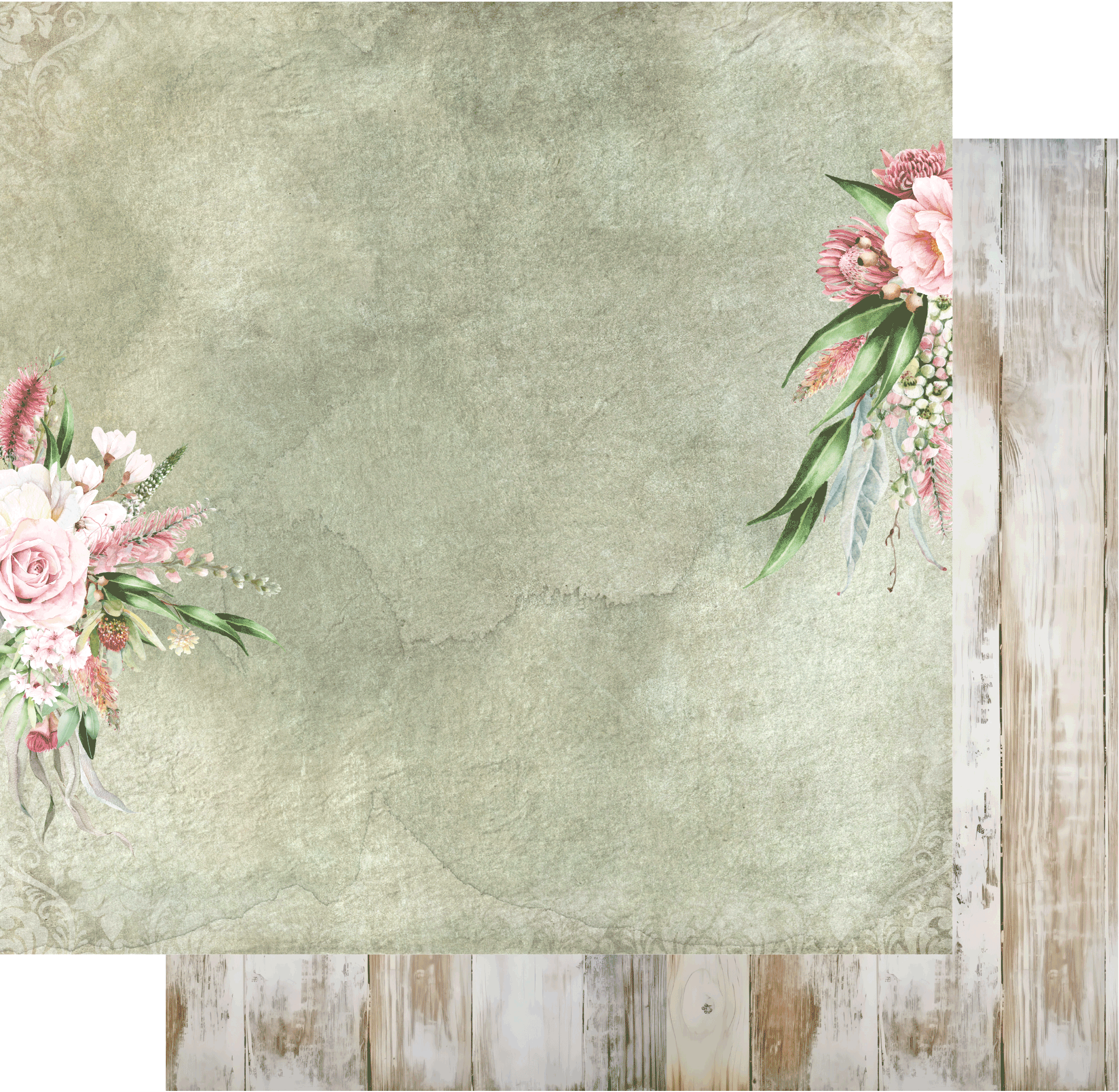 Grace & Beauty Premium Decorative Paper for Scrapbooking, Card Making & DIY Crafts - Perfect for Wedding Invitations, Gift Wrapping & Home Decor