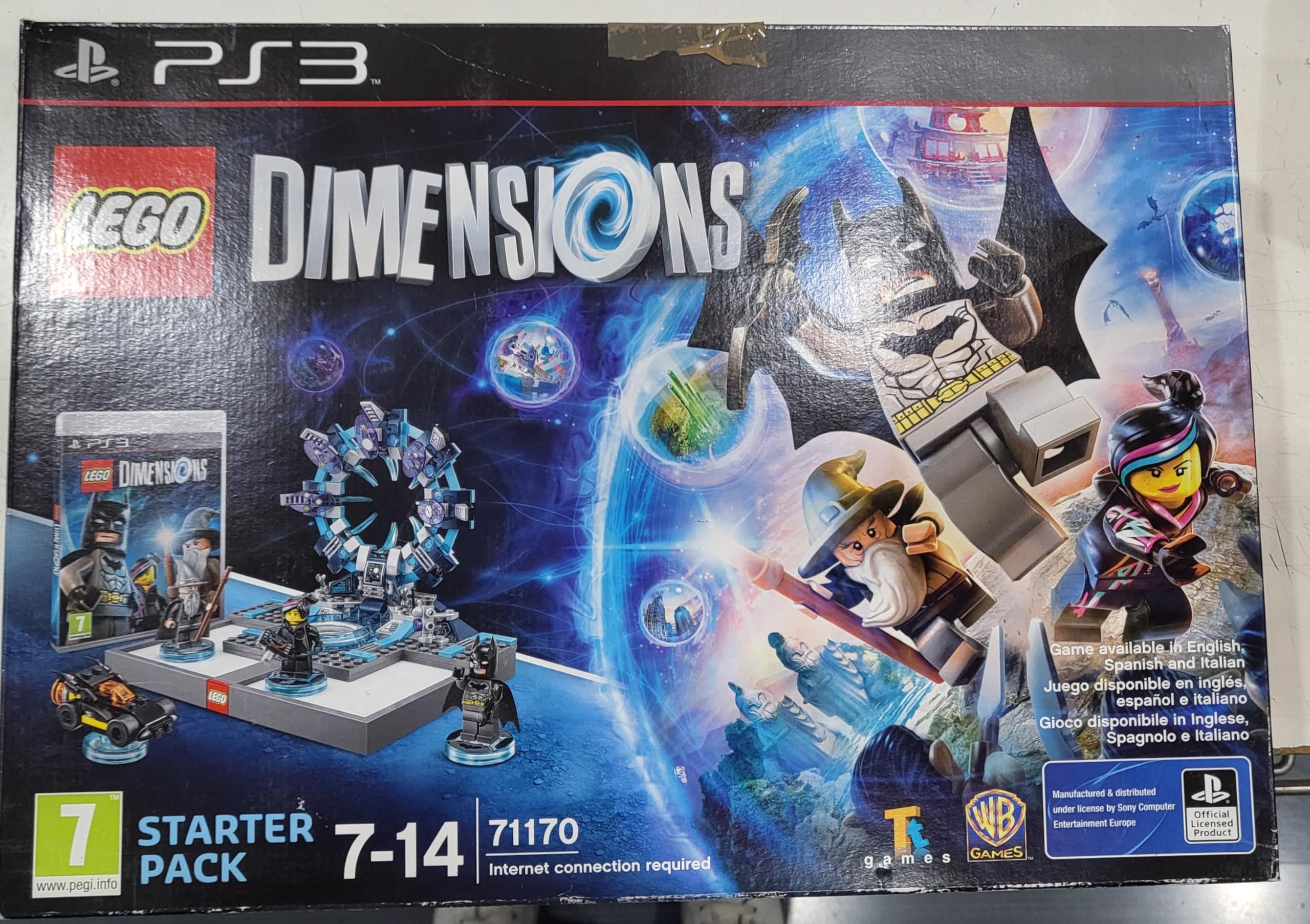LEGO Dimensions Starter Pack for PlayStation 3 | Fun Building Game with Interactive Characters | Perfect for Family Game Nights & Kids Birthday Gifts