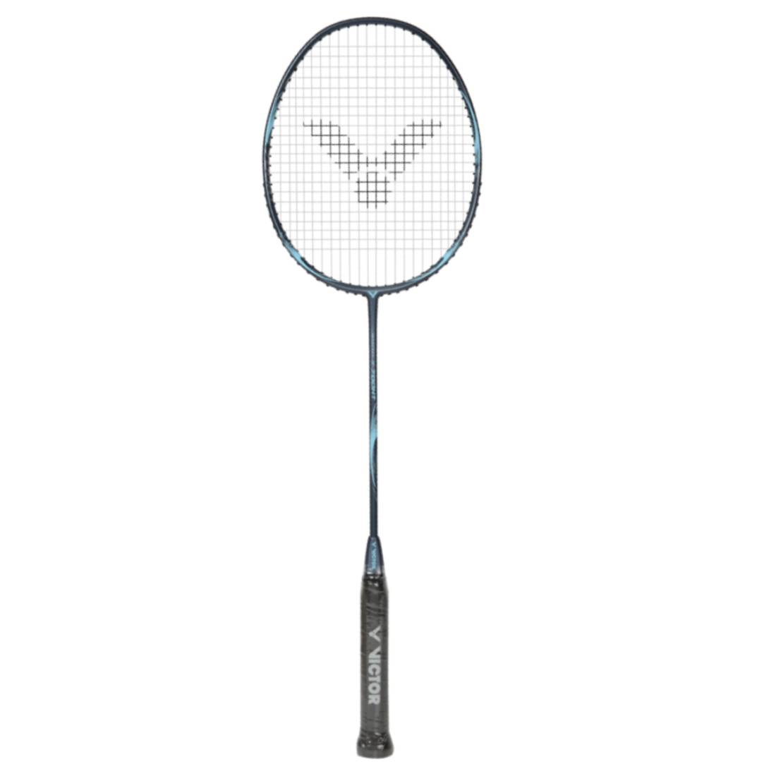 Victor JetSpeed 700HT Badminton Racket - Factory Strung with High Tension for Competitive Play | Perfect for Tournaments & Professional Training