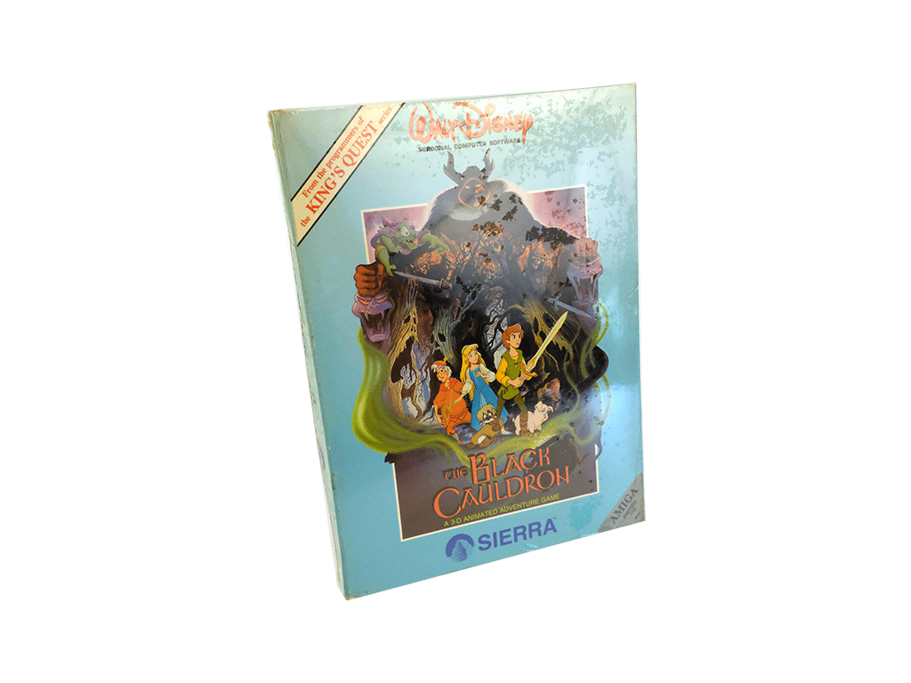 Amiga The Black Cauldron Video Game - Walt Disney Classic NIB Sealed NEW - Perfect for Retro Gaming Collectors & Disney Fans