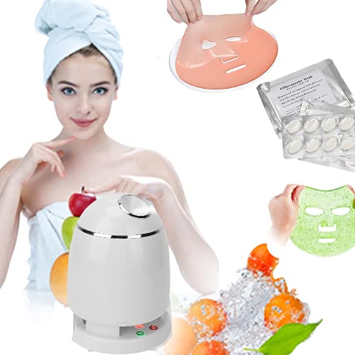 Intelligent DIY Automatic Face Mask Machine for Hydrating Homemade Fruit & Vegetable Skin Care - Natural Facial Cream Maker for Glowing Skin | Perfect for Spa, Home Beauty & Skincare Routines (US)