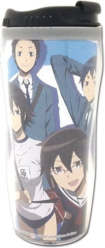 Durarara!! X2 Anime Tumbler Mug - Insulated Stainless Steel Travel Cup for Hot & Cold Drinks - Perfect for Students, Office, and Home Use