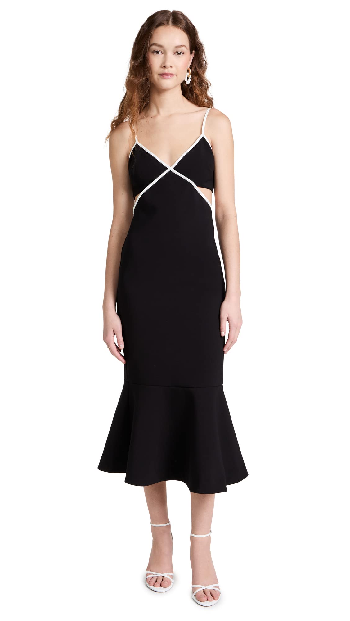 LIKELY Women's Adabell Dress - Elegant Flowy Midi Dress for Casual & Formal Occasions | Perfect for Office, Parties & Date Nights