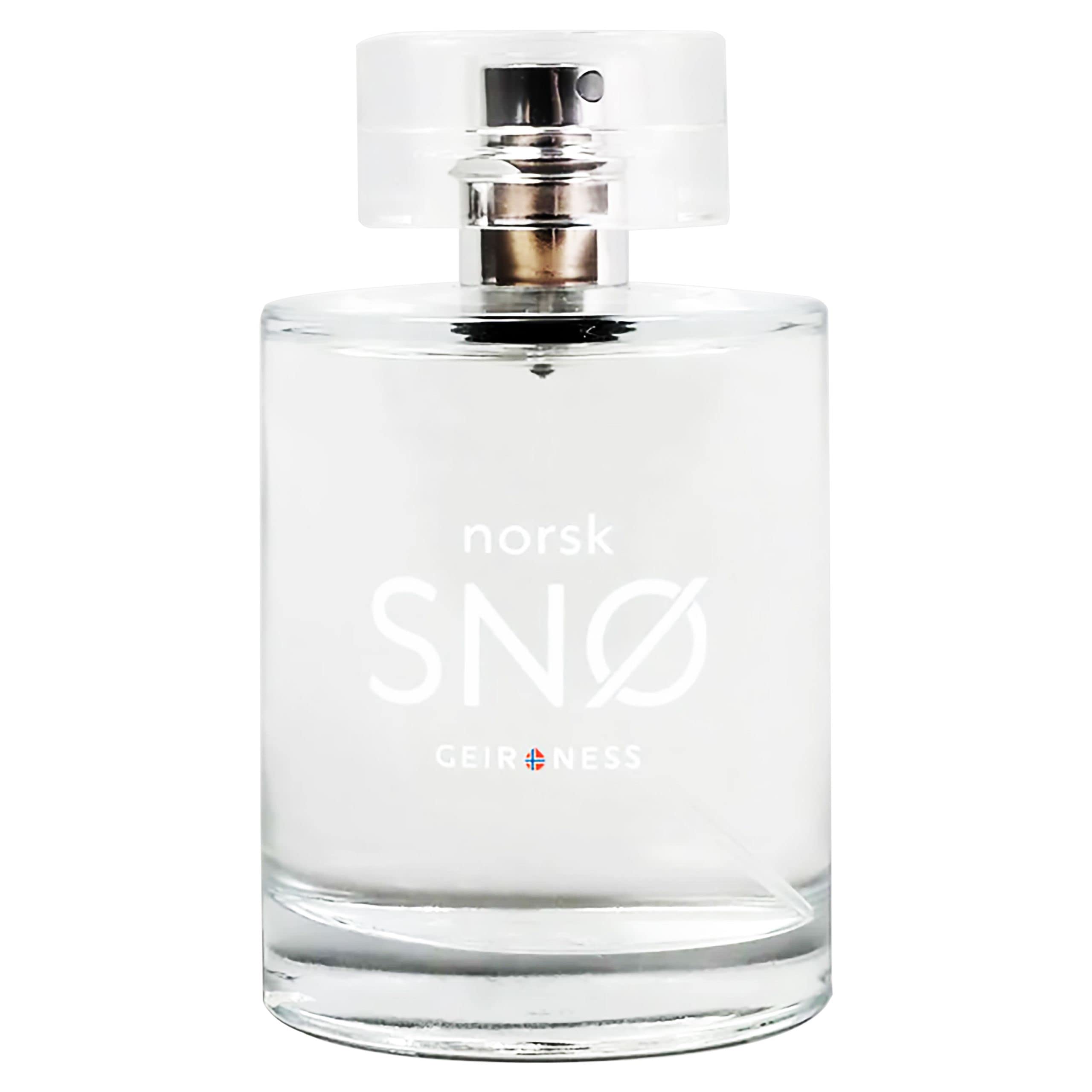 Geir Ness NORSK SNØ Eau de Parfum - Unisex Cologne with Fresh Herbs & Sensual Notes - 100ml Natural Perfume for Men & Women - Perfect for Date Nights, Office Wear & Special Occasions
