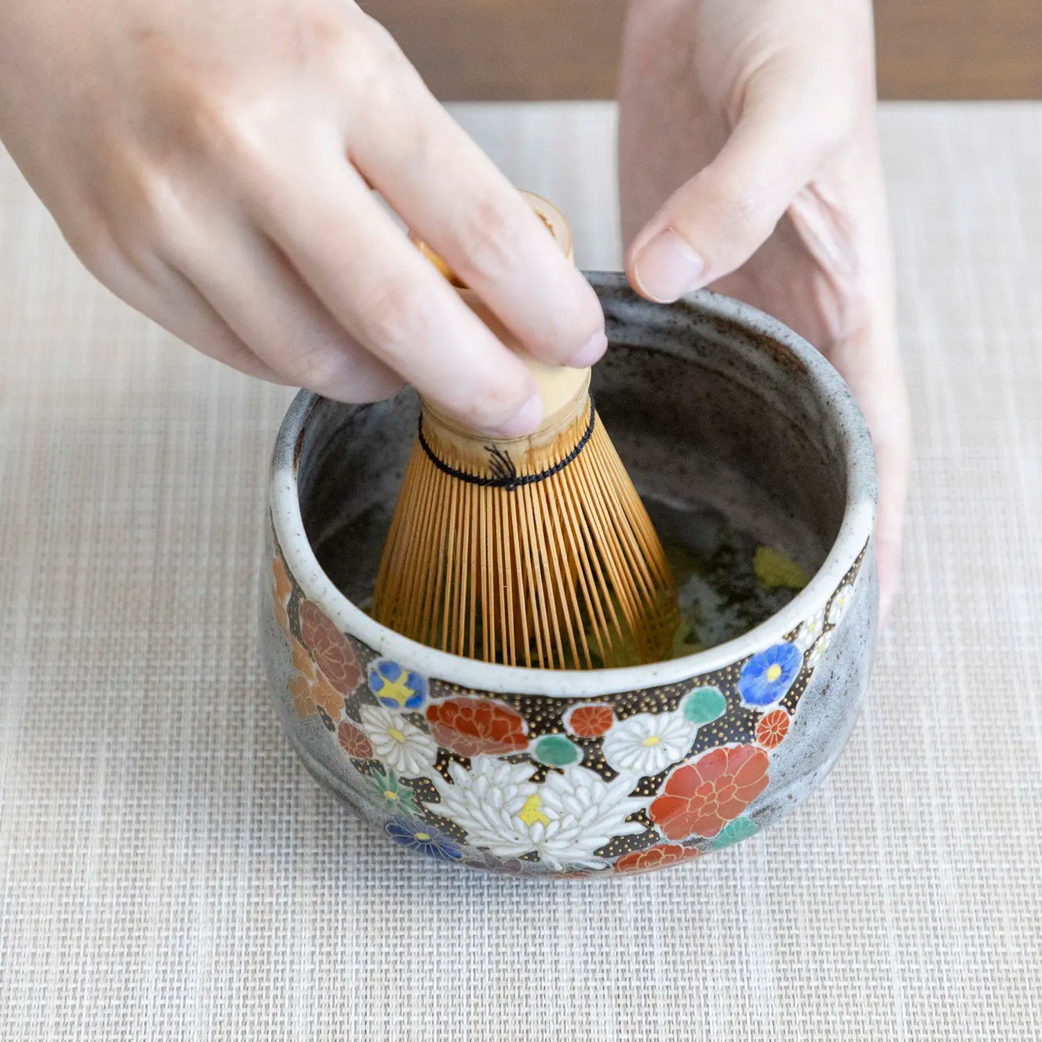 Premium Manyo Bamboo Chasen Matcha Whisk - 100 Prongs, Handcrafted Traditional Japanese Tea Whisk for Authentic Matcha Preparation - Perfect for Tea Ceremonies, Home Brewing & Gifts