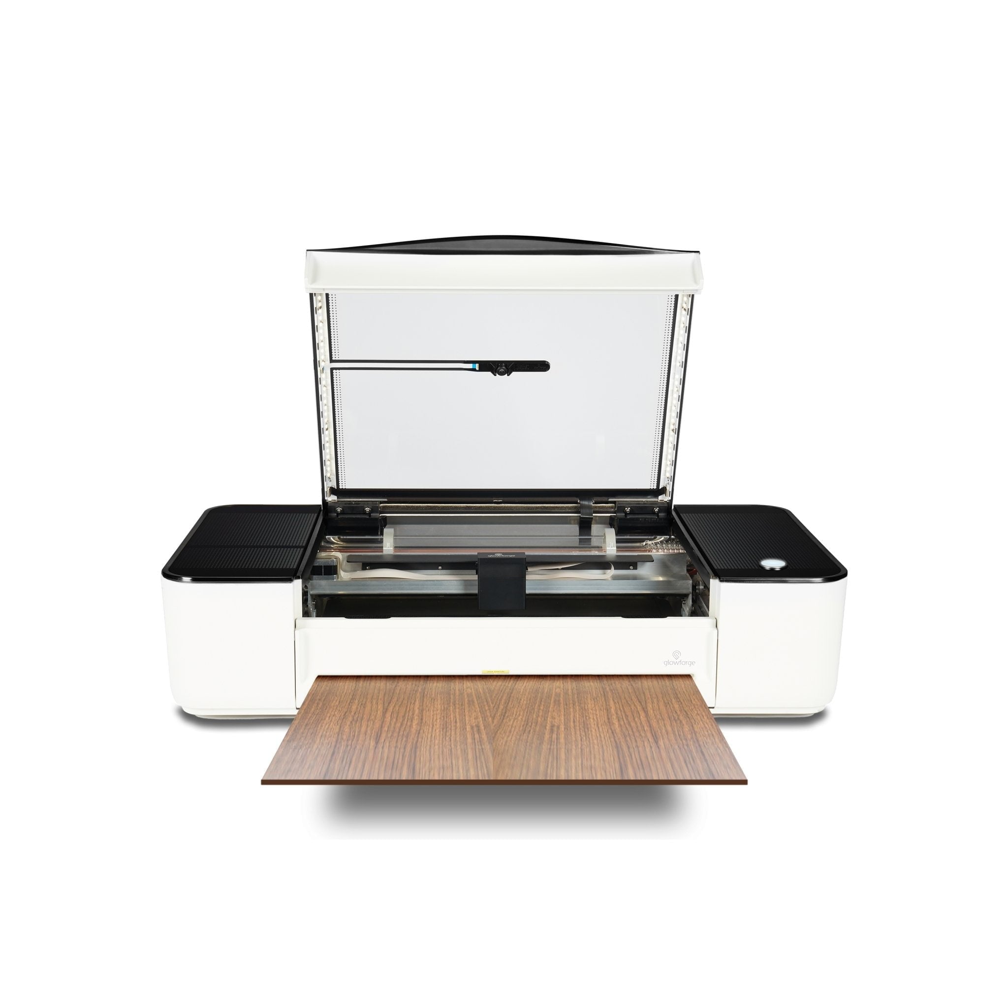Glowforge Pro 45W Laser Cutter & Engraver for Wood, Acrylic, Leather - Professional 3D Laser Cutting Machine for DIY Crafts, Home Decor, and Small Business Projects