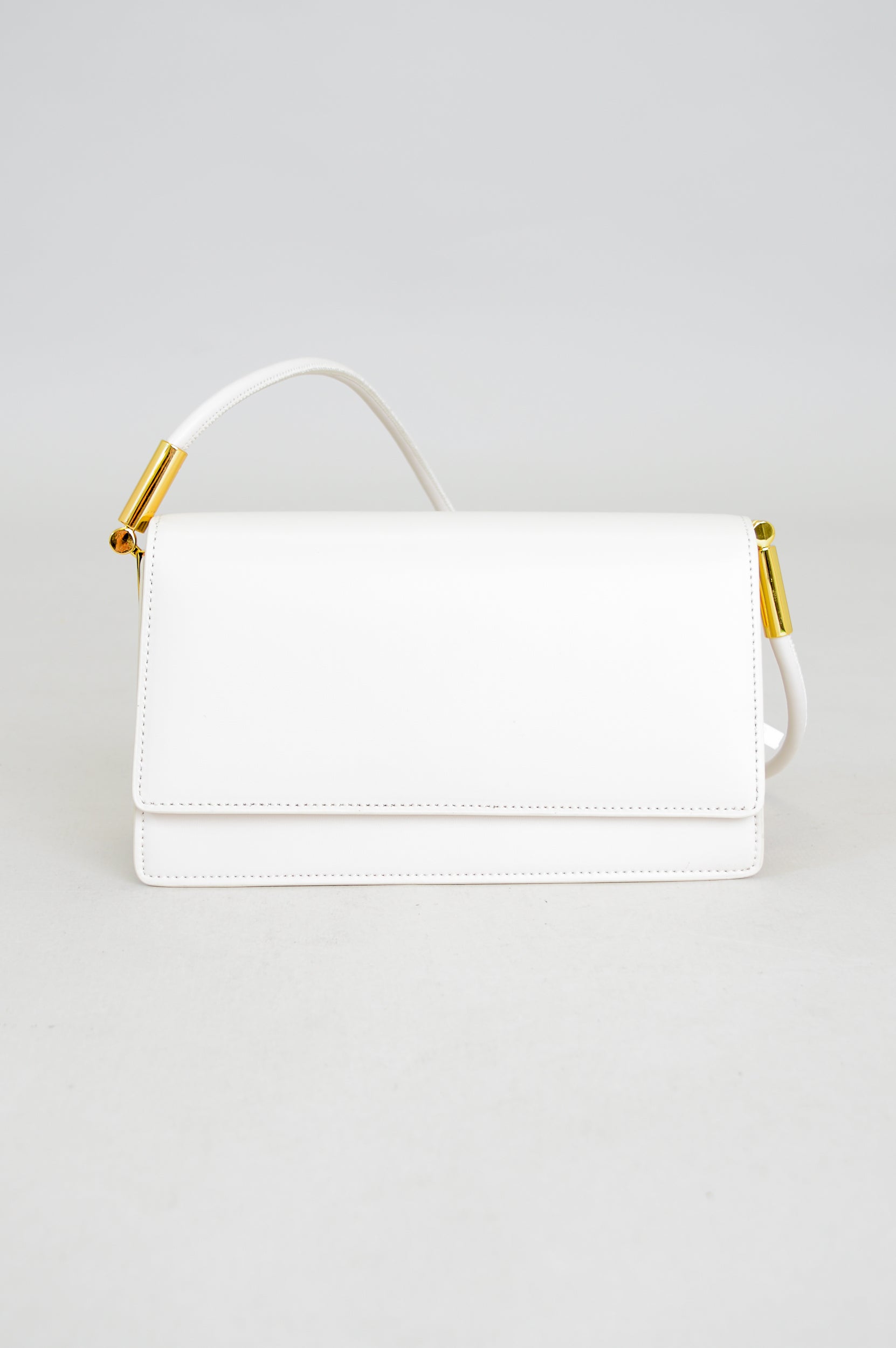 Premium White Leather Lina Bag for Women - Stylish Handbag for Work, Travel & Everyday Use