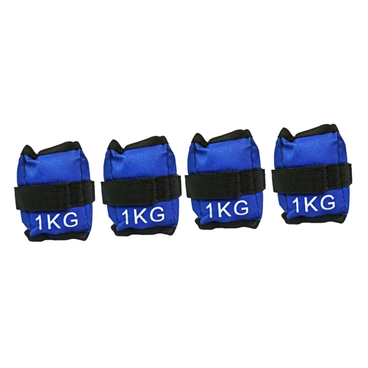 CLISPEED 4-Pack Adjustable Ankle & Wrist Weights for Running, Workout, Fitness Training - 1-5lbs Sand Filled Exercise Weights for Women & Men | Home Gym, Jogging, Aerobics, Strength Training