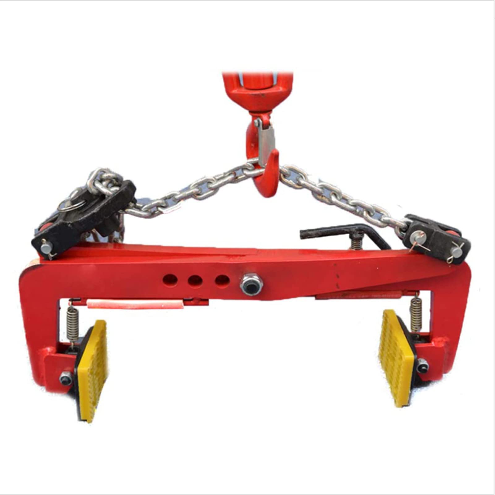 YUOPL 4 Inch Vertical Lifting Clamp - Heavy Duty Steel Plate Clamp for Construction, Metalworking & Material Handling - Perfect for Lifting and Transporting Steel Plates, Beams & Structures in Warehouses, Factories and Job Sites