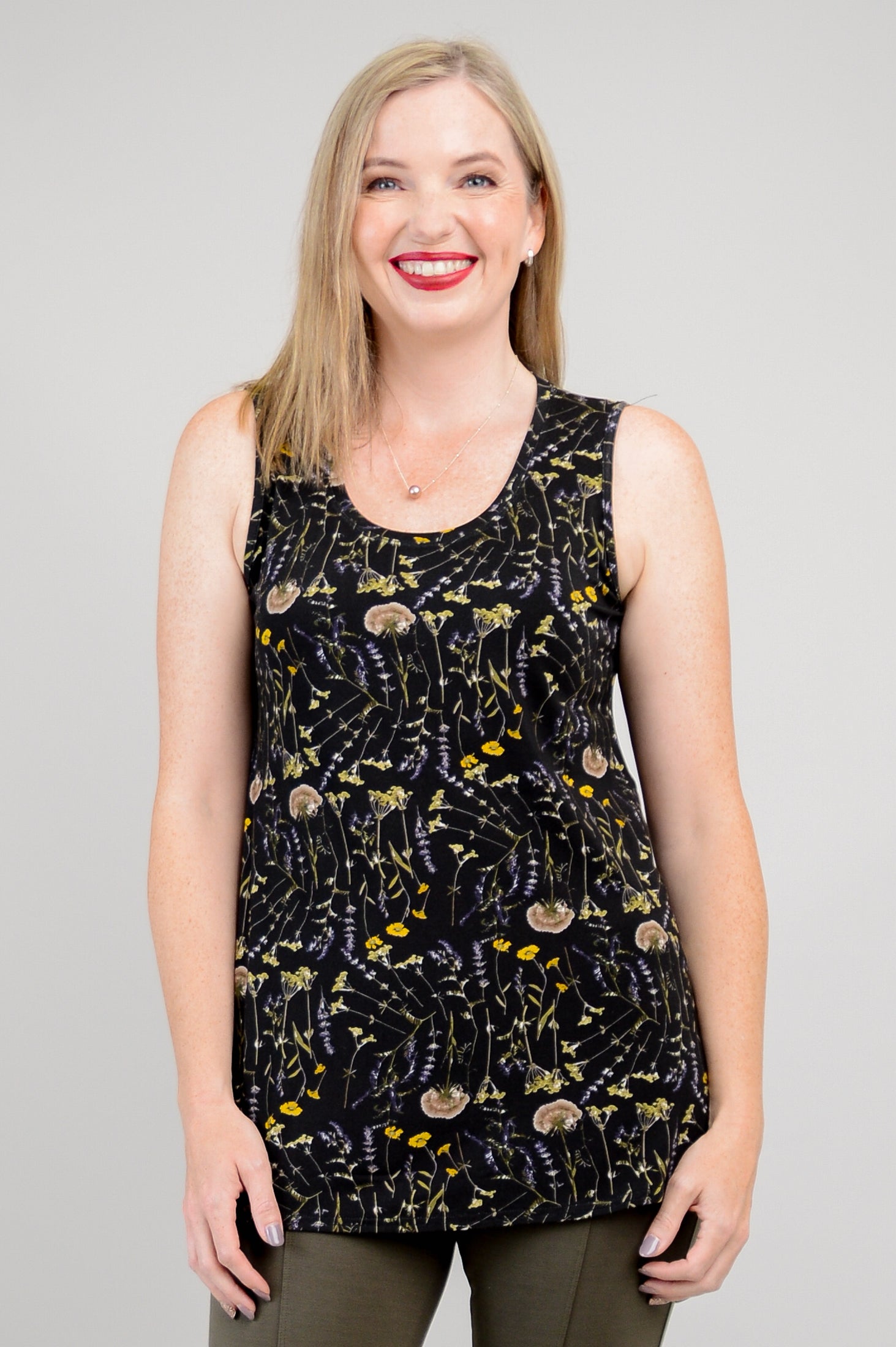 Jazz Tank Top - Idaho Peak Bamboo Fabric - Breathable & Comfortable Women's Casual Wear - Perfect for Summer Outings & Music Festivals