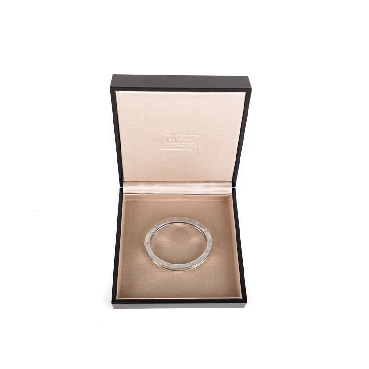 Bvlgari B.Zero1 Two-Tone Bangle Bracelet - 18k Rose Gold & Steel Luxury Jewelry for Women, Perfect for Gifts, Anniversaries & Special Occasions