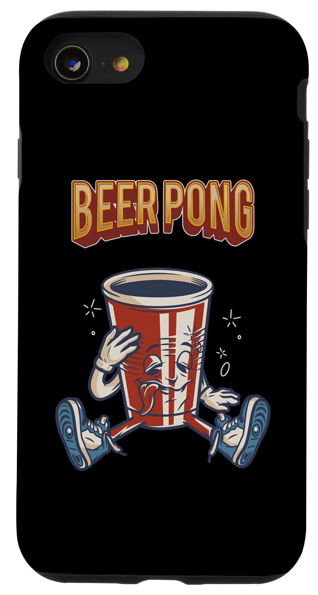 iPhone SE (2020) / 7 / 8 Shockproof Beer Pong Phone Case - Durable Protective Cover for Parties, Bars & Outdoor Events