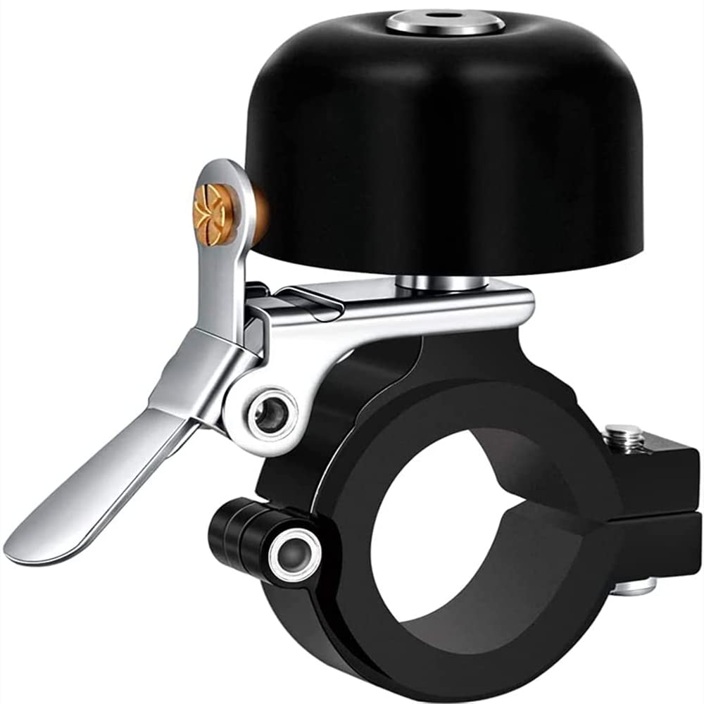 GOODLIFE Classic Brass Bicycle Bell - Loud & Clear Bike Horn for Road & Mountain Bikes | Durable Cycling Accessories for Commuting, Leisure & Outdoor Adventures