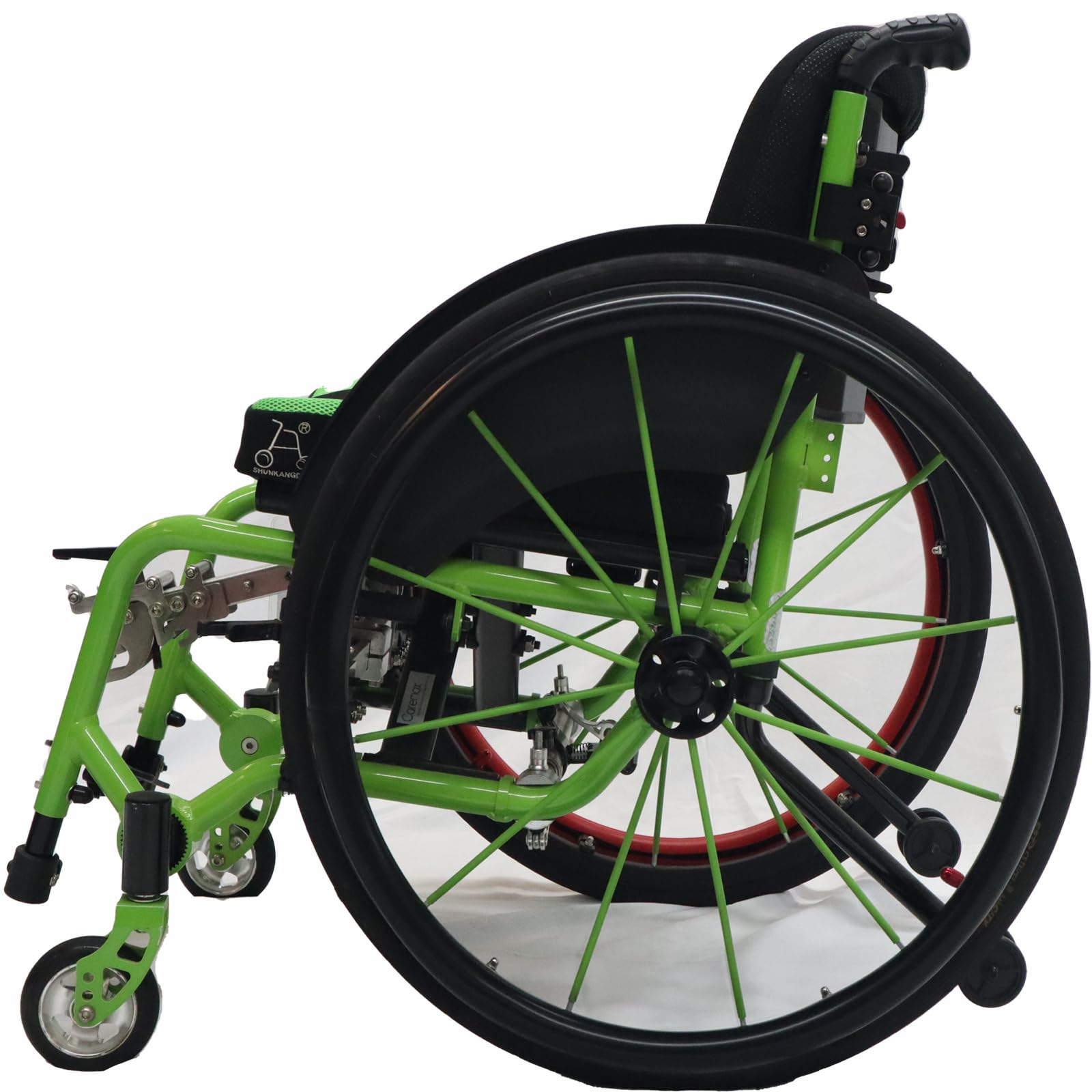 1 Pair 24 Inch Wheelchair Push Rim Covers - Non-Slip Silicone Wheelchair Wheel Covers for Enhanced Grip & Comfort - Perfect for Daily Use, Outdoor Activities & Mobility Assistance