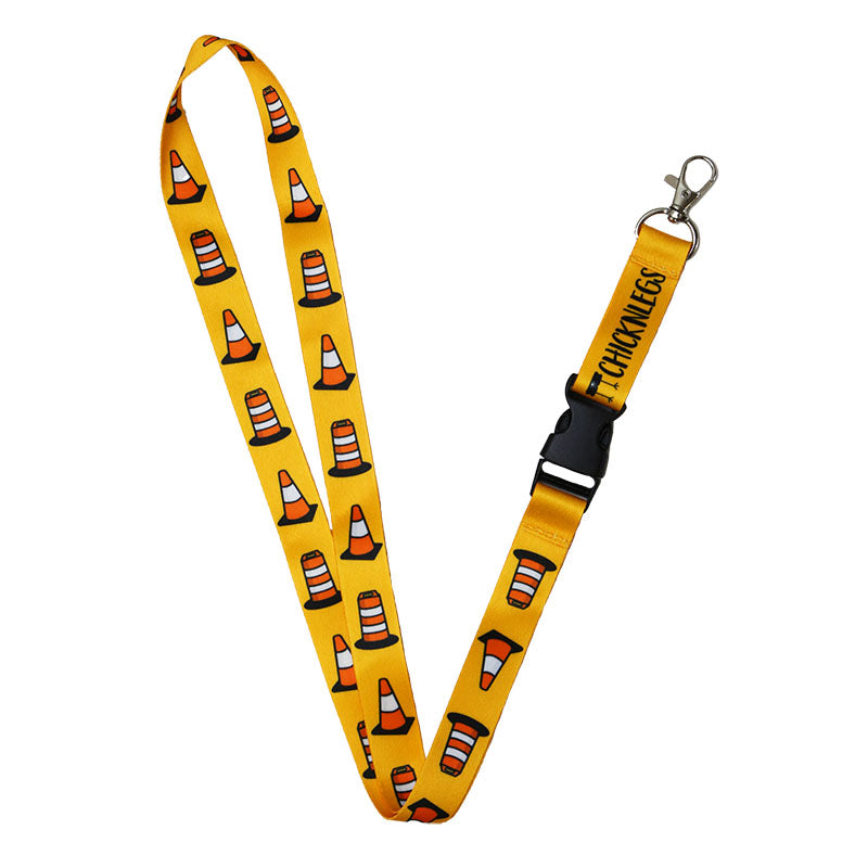 High Visibility Reflective Safety Lanyard with Breakaway Feature for Traffic Cones - Perfect for Construction Sites, Road Work & Event Safety
