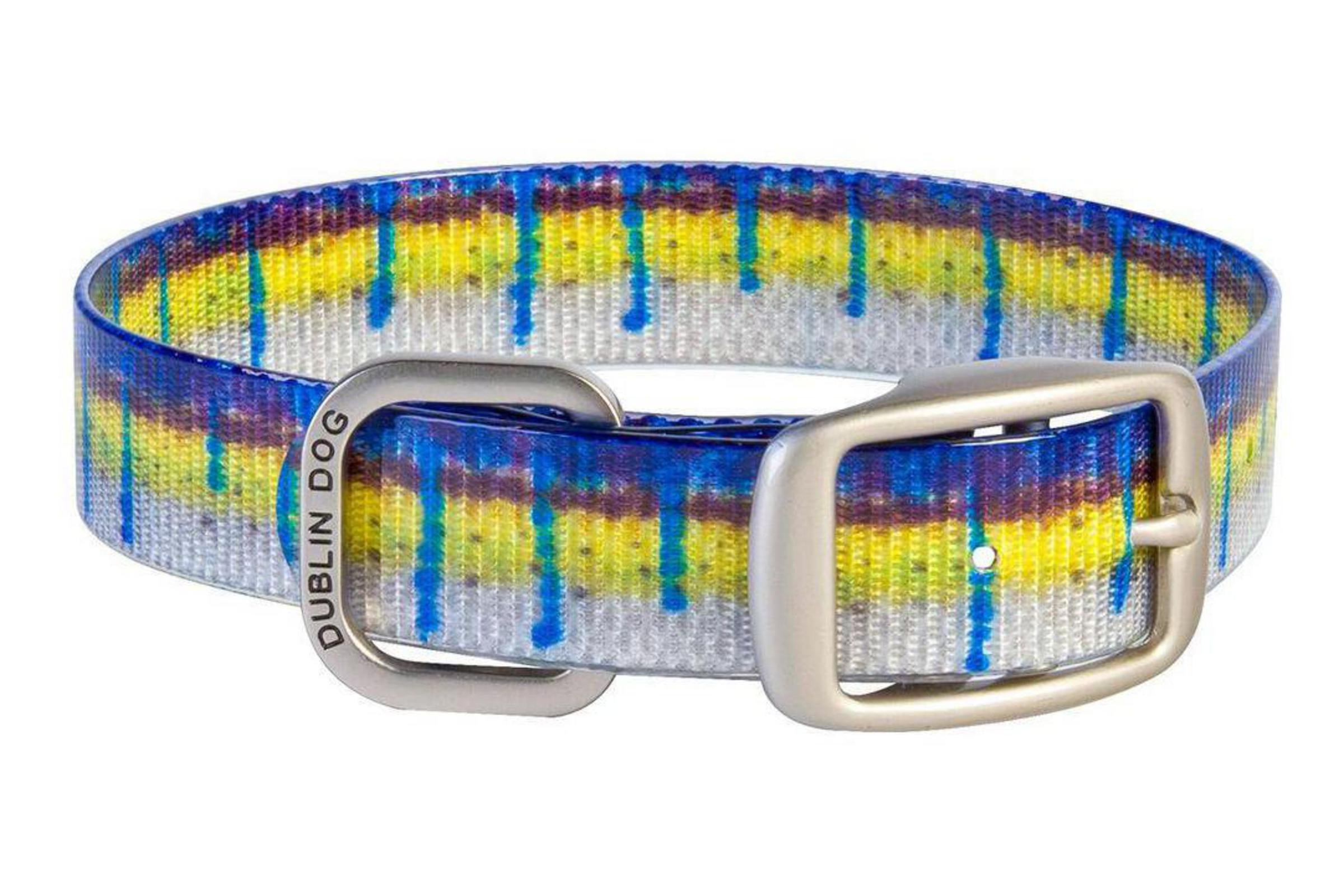 Premium Blue Marlin KOA Dog Collar - Durable & Stylish Pet Accessory for Outdoor Adventures, Hiking, and Daily Walks