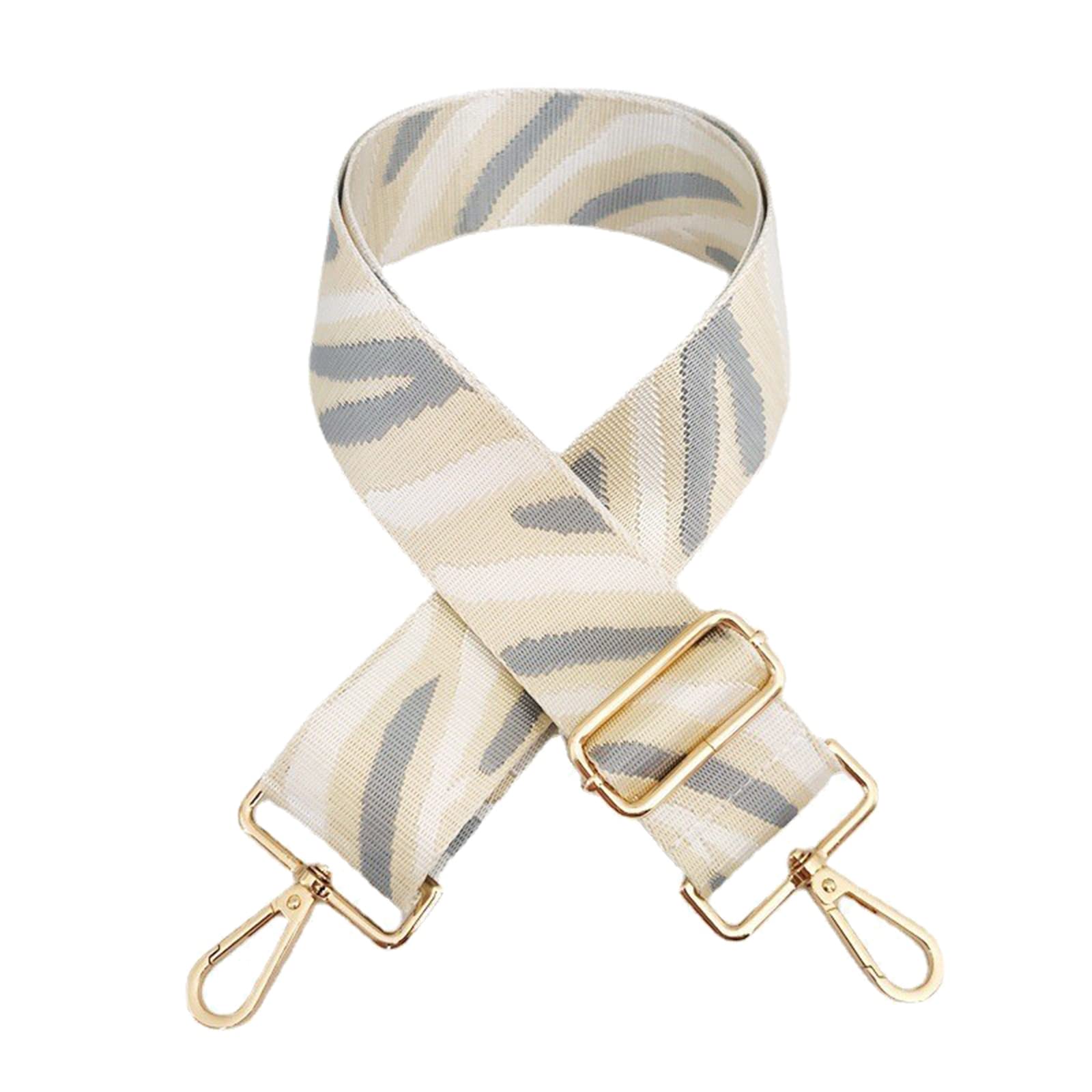Beacone Adjustable Crossbody Handbag Strap - Wide Zebra Pattern Purse Strap Replacement & Extender for Women's Bags - Perfect for Everyday Use, Travel, and Fashion Accessories