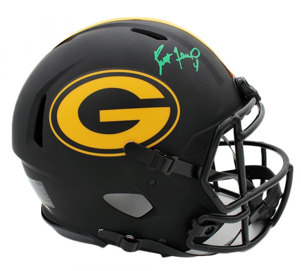Brett Favre Autographed Green Bay Packers Speed Authentic Eclipse NFL Helmet - Signed Football Collectible for Fans, Sports Memorabilia Display, and Man Cave Decor