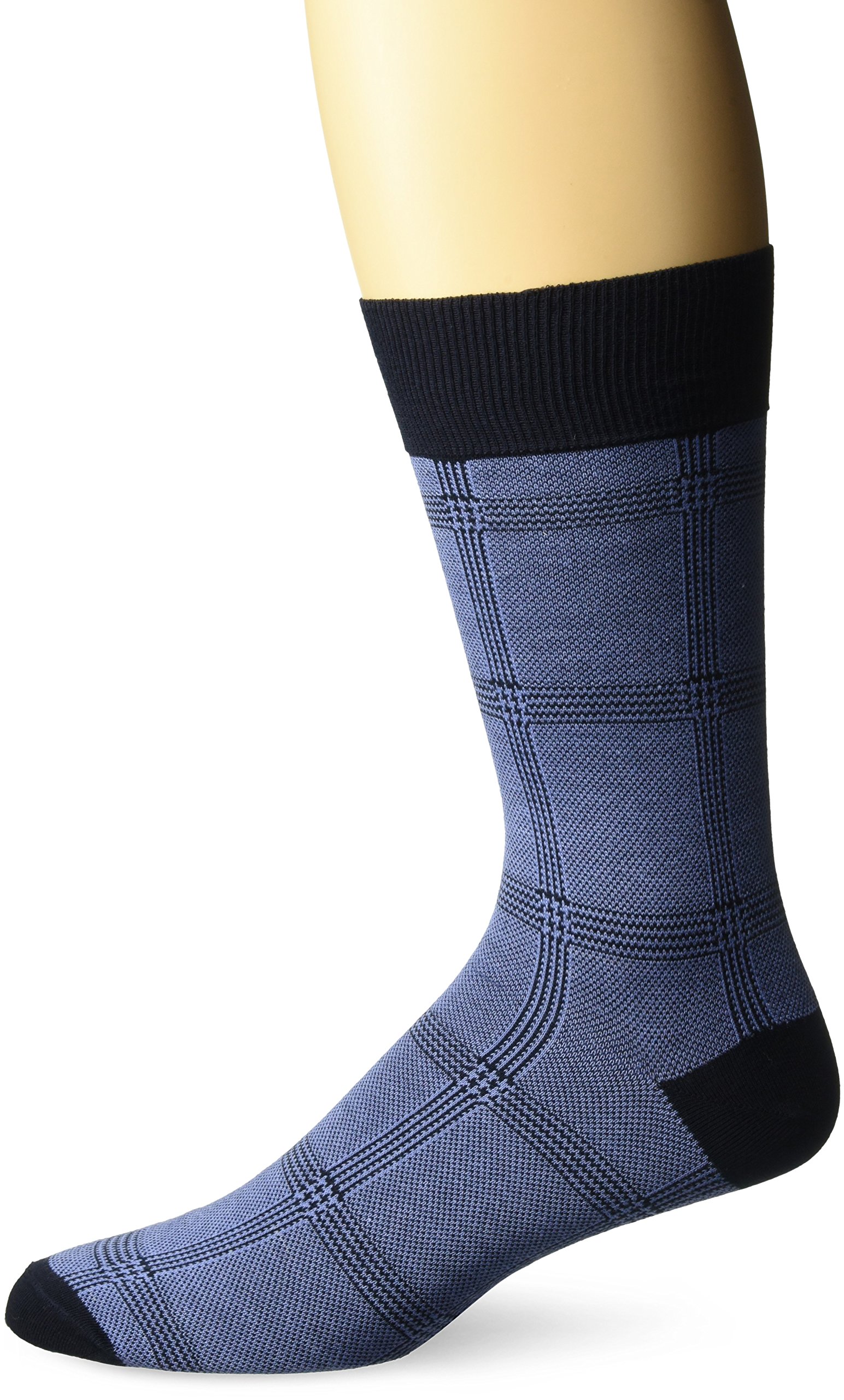 Zanella Men's Comfortable Cotton Crew Socks Z9015 - Soft & Breathable for Everyday Wear, Work, and Sports