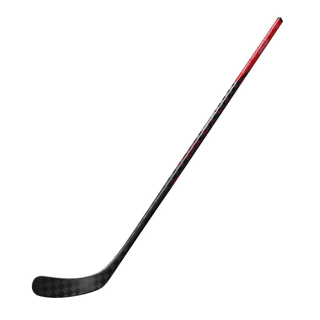 Bauer Nexus Tracer Senior Hockey Stick - Right Handed, Red - Professional Ice Hockey Stick for Adult Players - Perfect for Games, Practice & Training Sessions