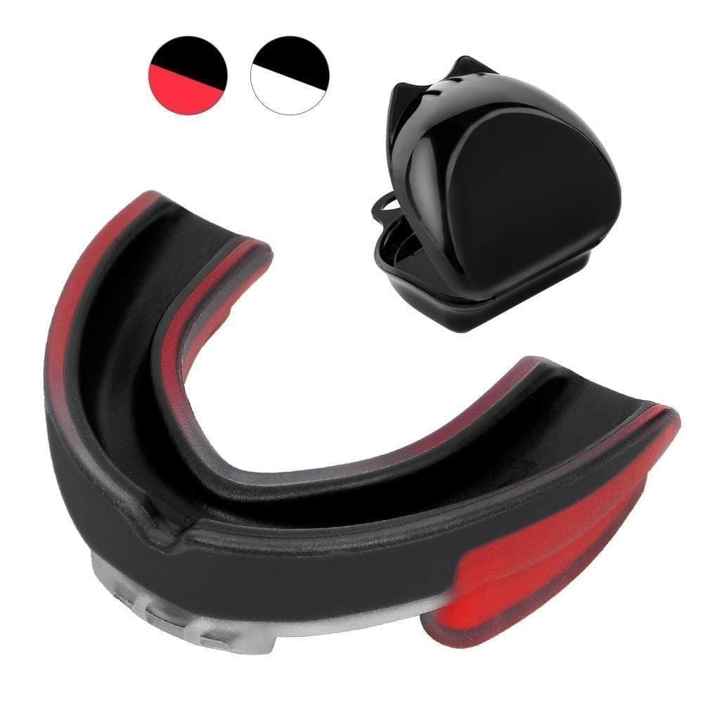 Premium All Sports Mouth Guard for Football, Hockey, MMA & Boxing - Comfortable Custom Fit for Youth & Adults - Perfect for Training, Competition & Protection