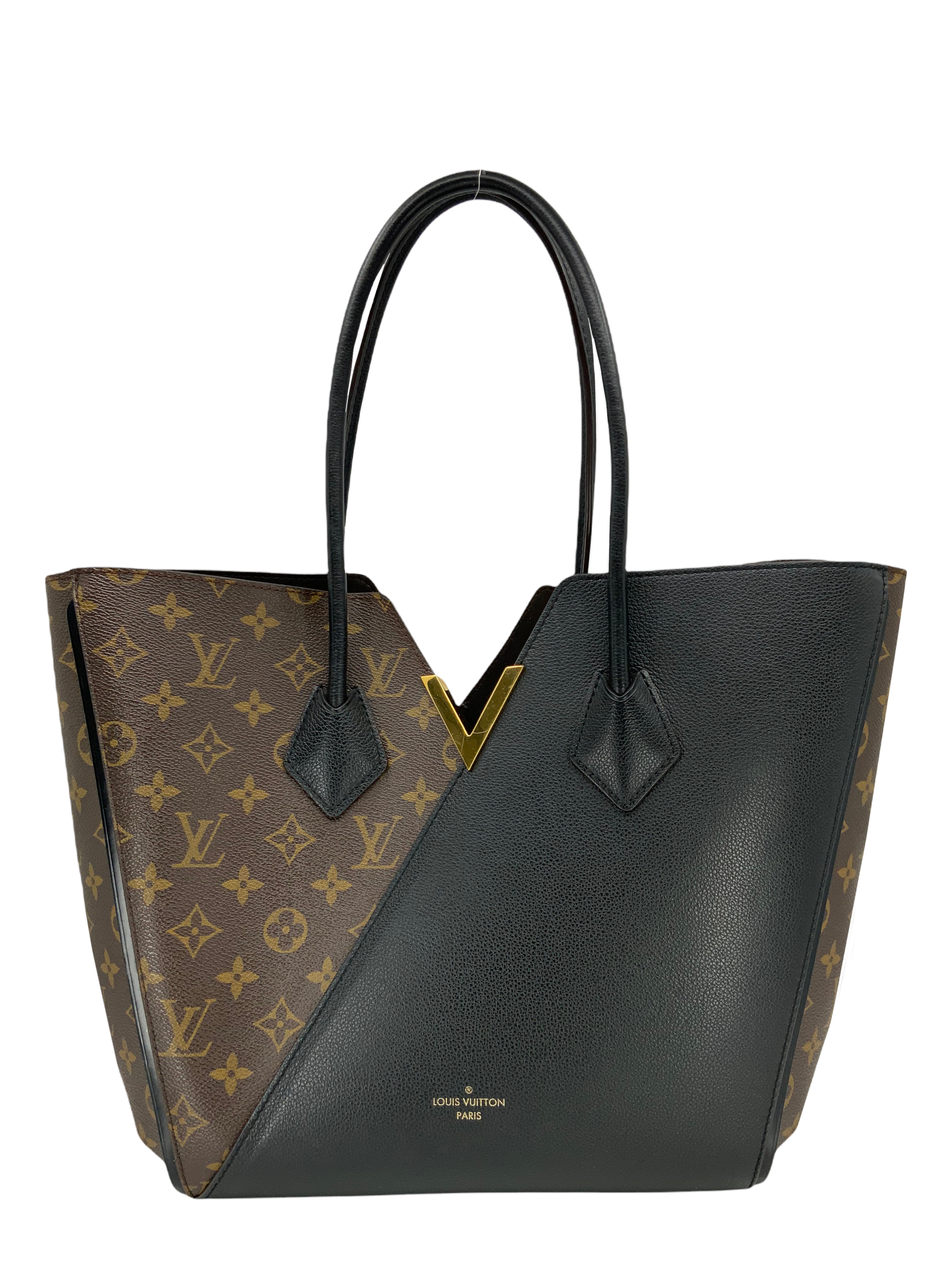 Louis Vuitton Kimono MM Monogram Canvas & Leather Tote Bag for Women - Luxury Designer Handbag for Work, Travel & Everyday Use