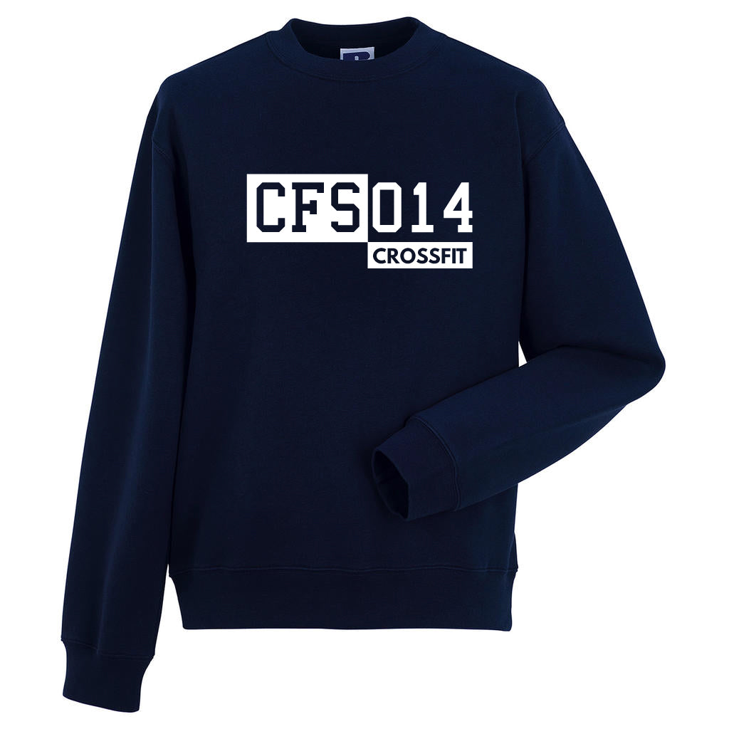 CrossFit Logo Sweatshirt for Men & Women - Premium Cotton Workout Hoodie for Gym, Training & Casual Wear