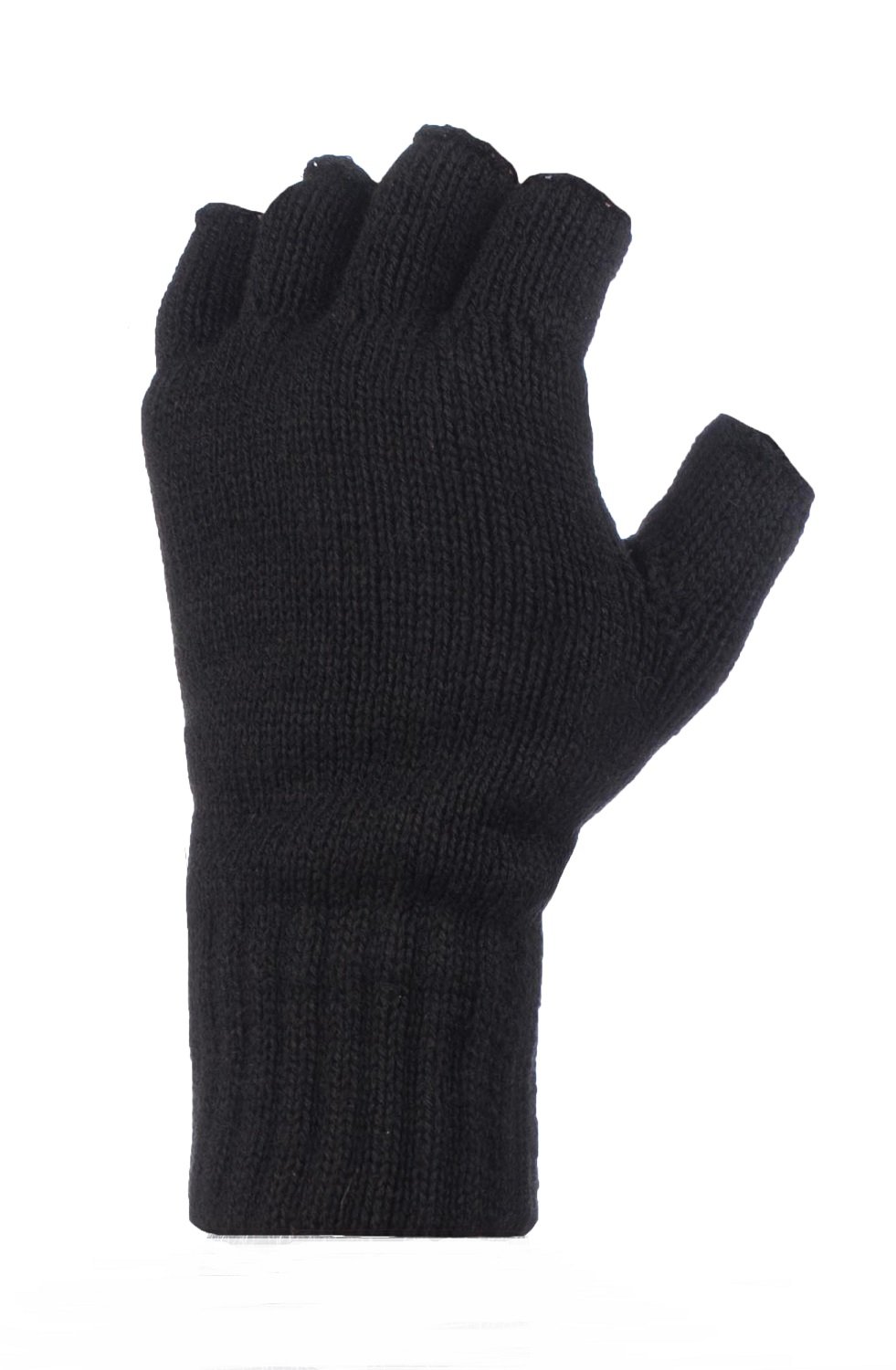 Heat Holders Men's Thermal Winter Fingerless Gloves - TOG 2.3 Warmth Rating for Outdoor Activities, Running, Cycling & Cold Weather Work