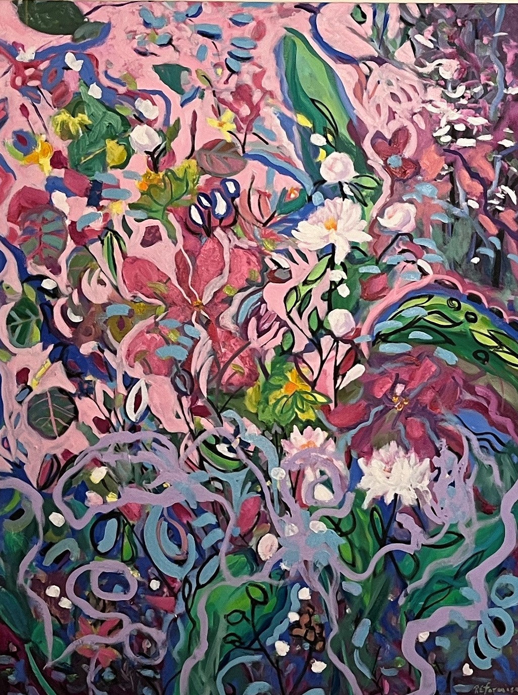 Ruth Formica: Wild is My Garden - Beautiful Floral Art Prints for Home & Office Decor | Perfect for Living Room, Bedroom, and Gift Giving