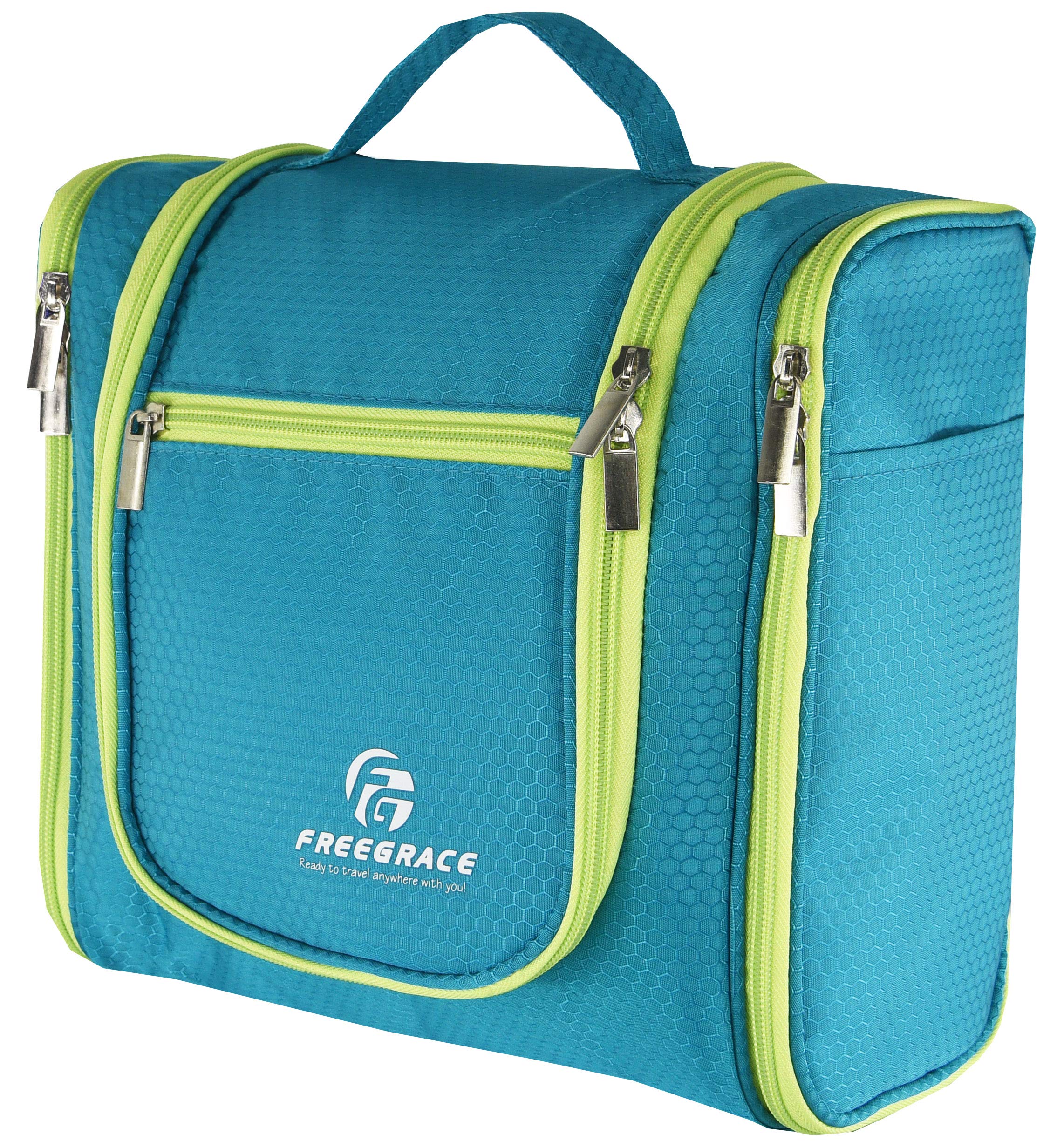 Premium Extra Large Hanging Toiletry Bag - Waterproof Travel Organizer for Men & Women | Durable Nylon Cosmetic & Shower Bag | Perfect for Toiletries, Makeup Brushes, Bathroom Essentials | Ideal for Travel, Camping, Gym & Daily Use
