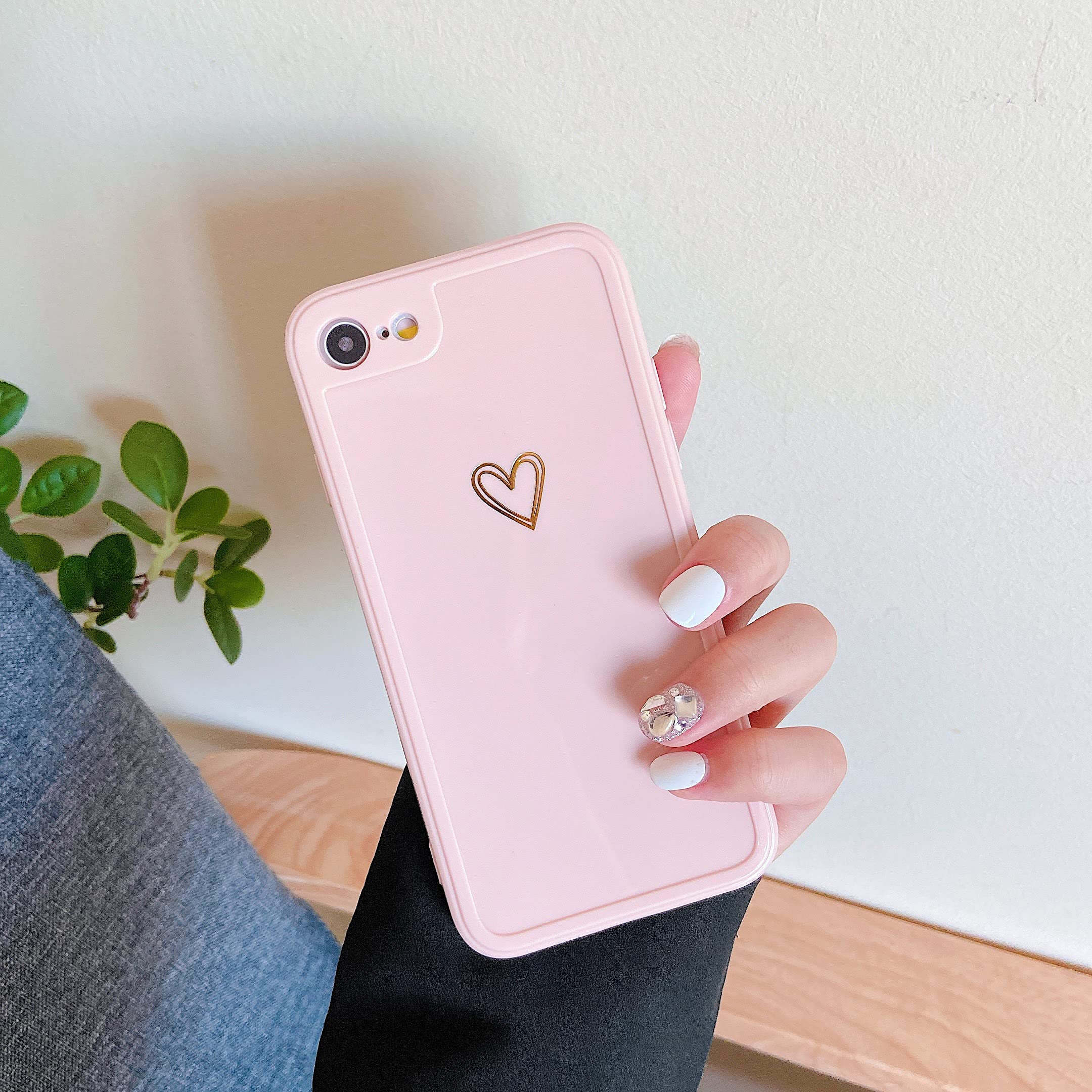 ZTOFERA Shockproof Silicone Bumper Case for iPhone 7/8/SE 2020 (4.7
