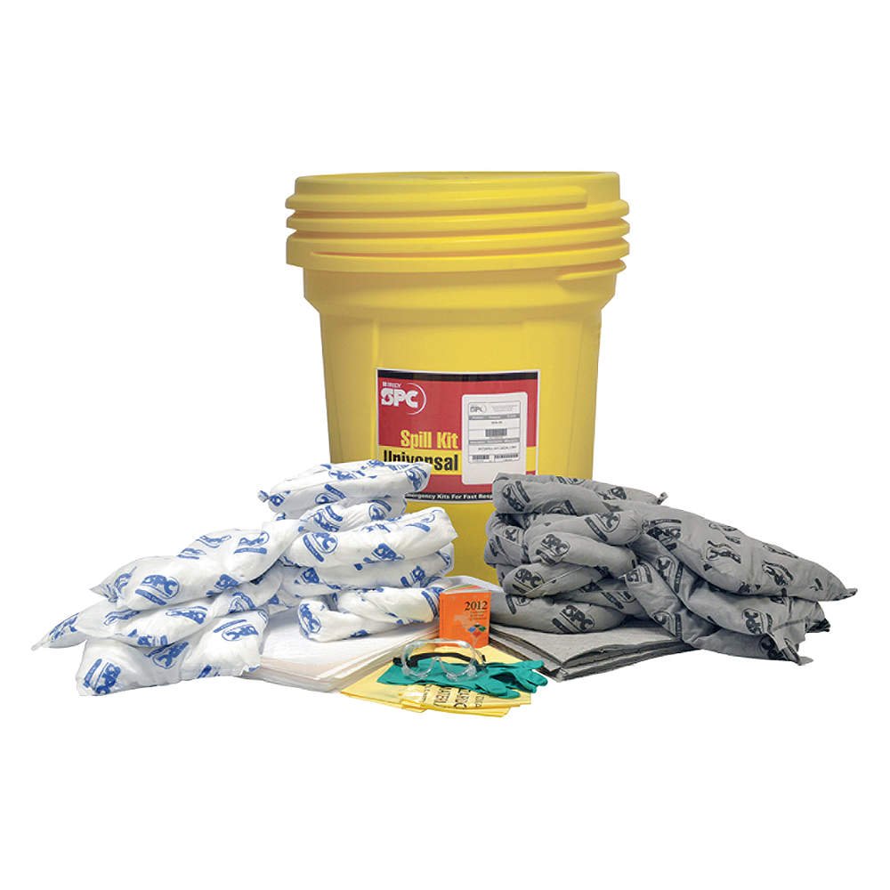 SKMA-30 Universal Oil Spill Kit - 30 Gallon Capacity | Absorbent Pads, Socks & PPE | Ideal for Workshops, Garages & Industrial Sites
