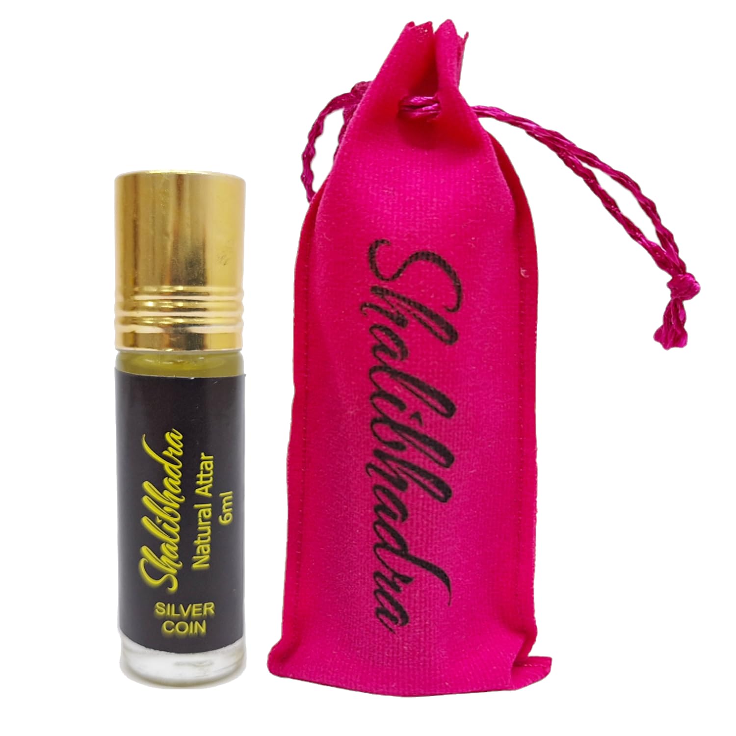 Premium Shalibhadra Silver Coin Attar Perfume for Men & Women | 100% Alcohol-Free Long Lasting Fragrance | 6ml Bottle | Perfect for Weddings, Dates & Special Occasions