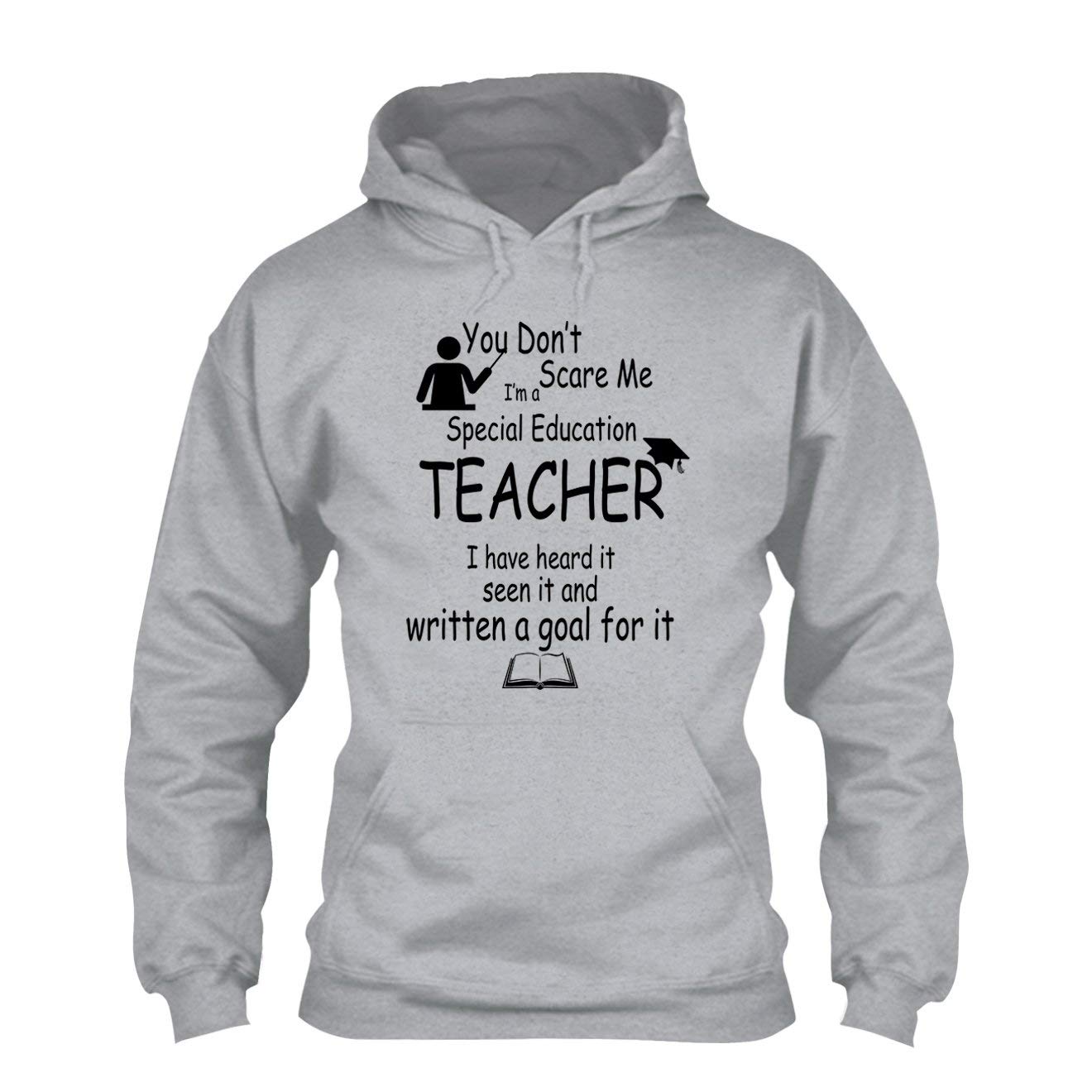 Special Education Teacher Hoodie - Men's & Women's Long Sleeve Sweatshirt for Educators - Perfect for Classroom, School Events & Teacher Appreciation Gifts