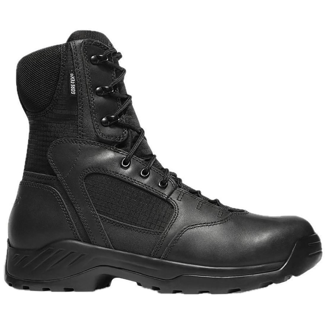 Kinetic 8 Tactical Boots for Men - Black Military & Work Boots - Lightweight Hiking & Outdoor Shoes for Tactical, Hunting & Construction Work